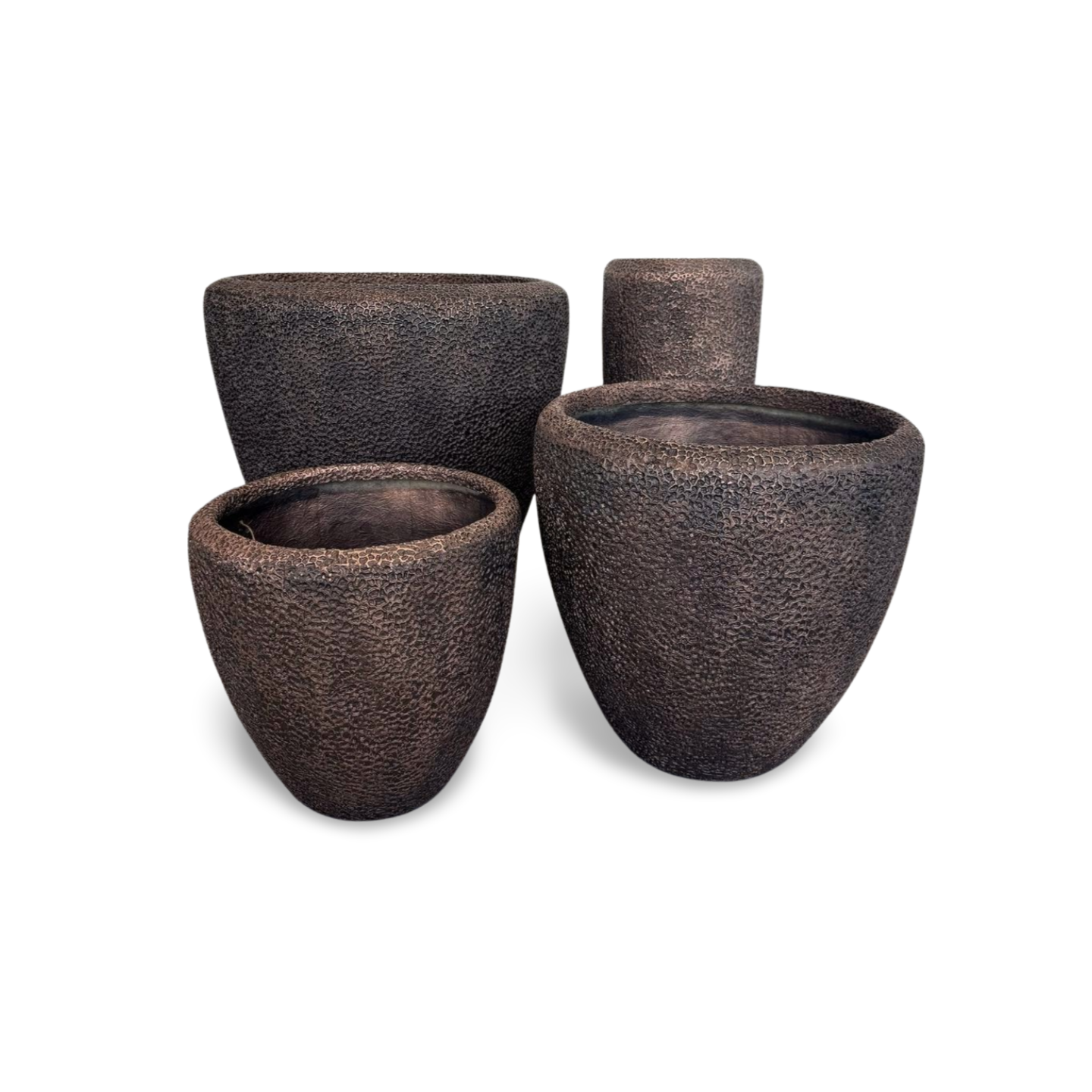 Bloomia - Pflanzgefäß bronze