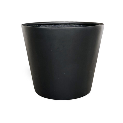 Essenza - Pflanzgefäß schwarz