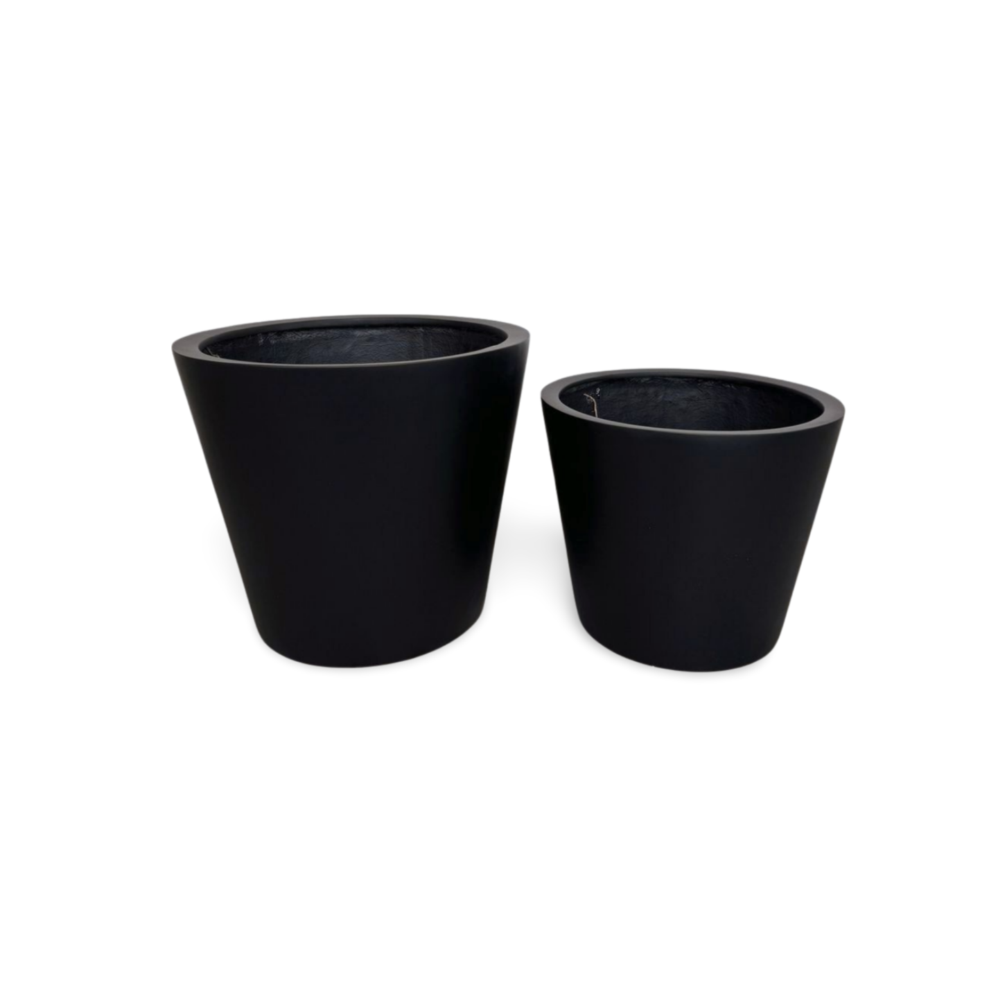 Essenza - Pflanzgefäß schwarz