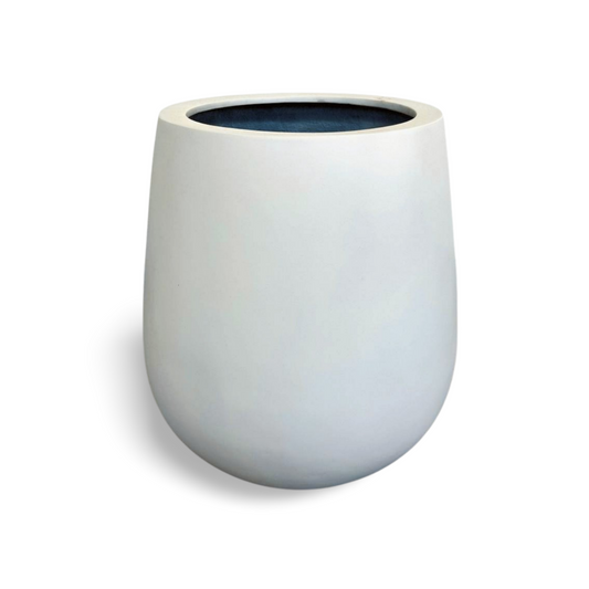 Flora - Pflanzgefäß weiß