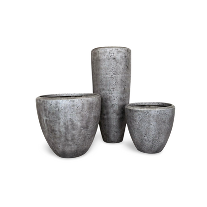 Grace - Pflanzgefäß grau