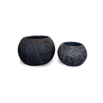 Stone - Pflanzgefäße anthrazit/grau