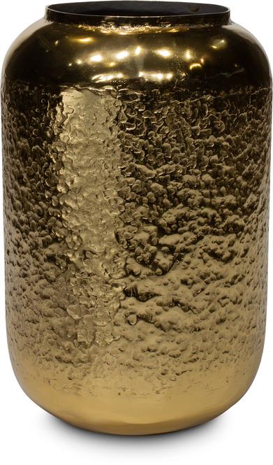 Sadia Vase 19 31 Cm Champagner Gold Aluminium FLEUR DECO